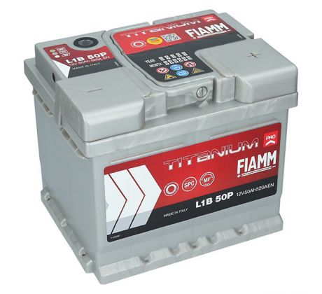 Akumulátor Fiamm Pro 12V 50Ah 520A/EN L1B 50P Fiamm FTP50+N