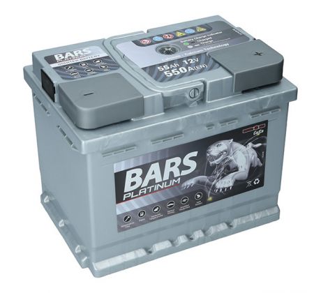 Akumulátor Bars Platinum 12V 55Ah 550A/EN Bars BP55