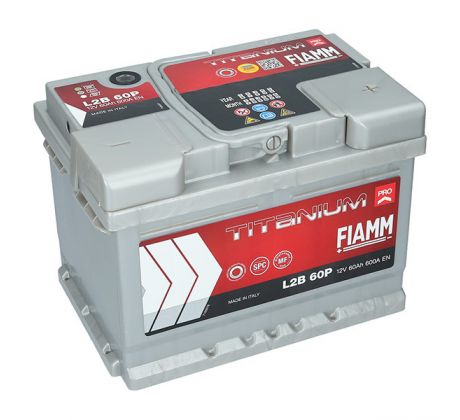 Akumulátor Fiamm Pro 12V 60Ah 600A/EN L2B 60P Fiamm