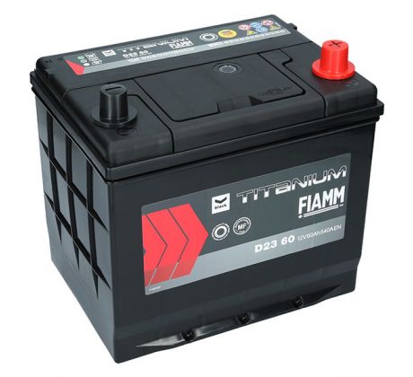 Akumulátor Fiamm Black 12V 60Ah D2360 Fiamm JFTP60-