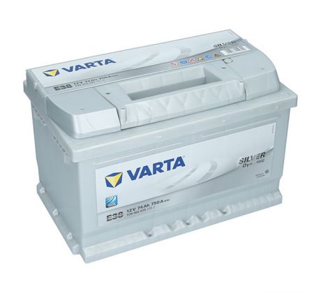 Akumulátor Varta E38 12V 74Ah Silver Dynamic 574 402 075 316 2
