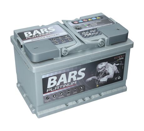 Akumulátor Bars Platinum 12V 75Ah