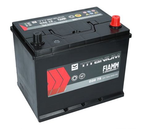 Akumulátor Fiamm Black 12V 75Ah D2675 Fiamm JFTP75-