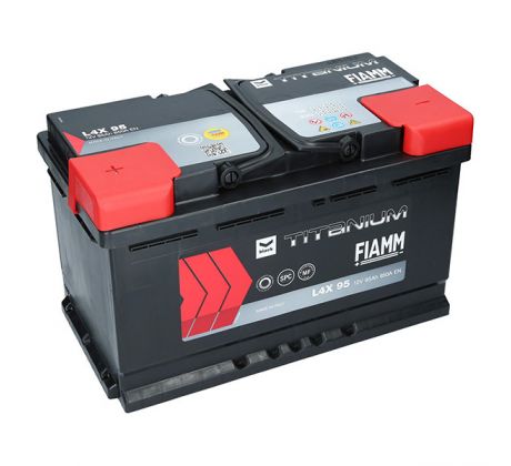 Akumulátor Fiamm Black 12V 95Ah 850A/EN +L L4X 95 Fiamm BFTP95-L