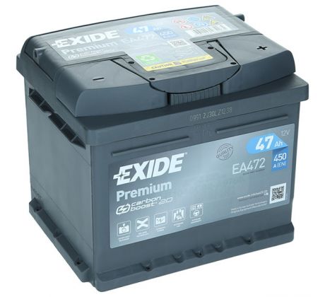Akumulátor Exide Premium 12V 47Ah 450A/EN EA472 Exide EA472