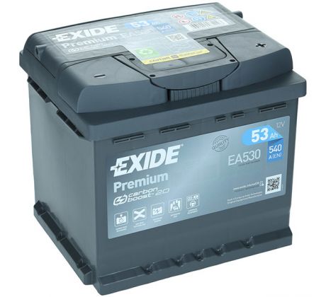 Akumulátor Exide Premium 12V 53Ah 540A/EN EA530 Exide EA530