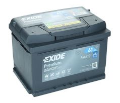 Akumulátor Exide Premium 12V 61Ah 600A/EN EA612 Exide EA612
