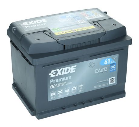 Akumulátor Exide Premium 12V 61Ah 600A/EN EA612 Exide EA612