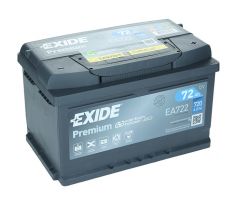 Akumulátor Exide Premium 12V 72Ah 722A/EN EA722 Exide EA722