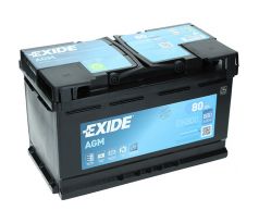Akumulátor Exide AGM 12V 80Ah 800A/EN EK800 Exide EK800