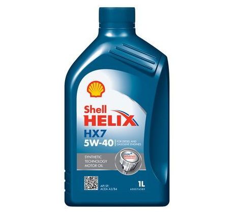 Shell Helix HX7 5W-40 1L